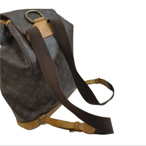 Louis Vuitton BackPack Bag Montsouris GM Brown Monogram - Picture 3 of 8